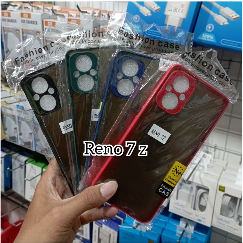 Reno 7 4G Reno 7 5G Reno 7 Z 5G Cover Dove Softcase Frosted Lis Warna Soft Case Dove Reno7 Series