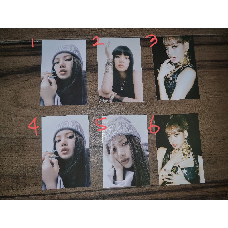 Lalisa / Lisa Blackpink Photocard