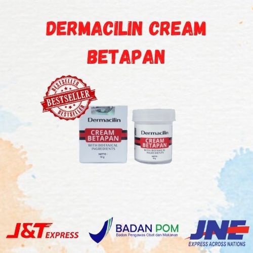 Cream Betapan Dermasilin - Cream Penyembuh/Pengering  Luka Luar
