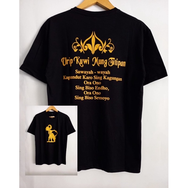 KAOS PRIA / BAJU KATA KATA JAWA / KAOS WONG JOWO DISTRO PREMIUM