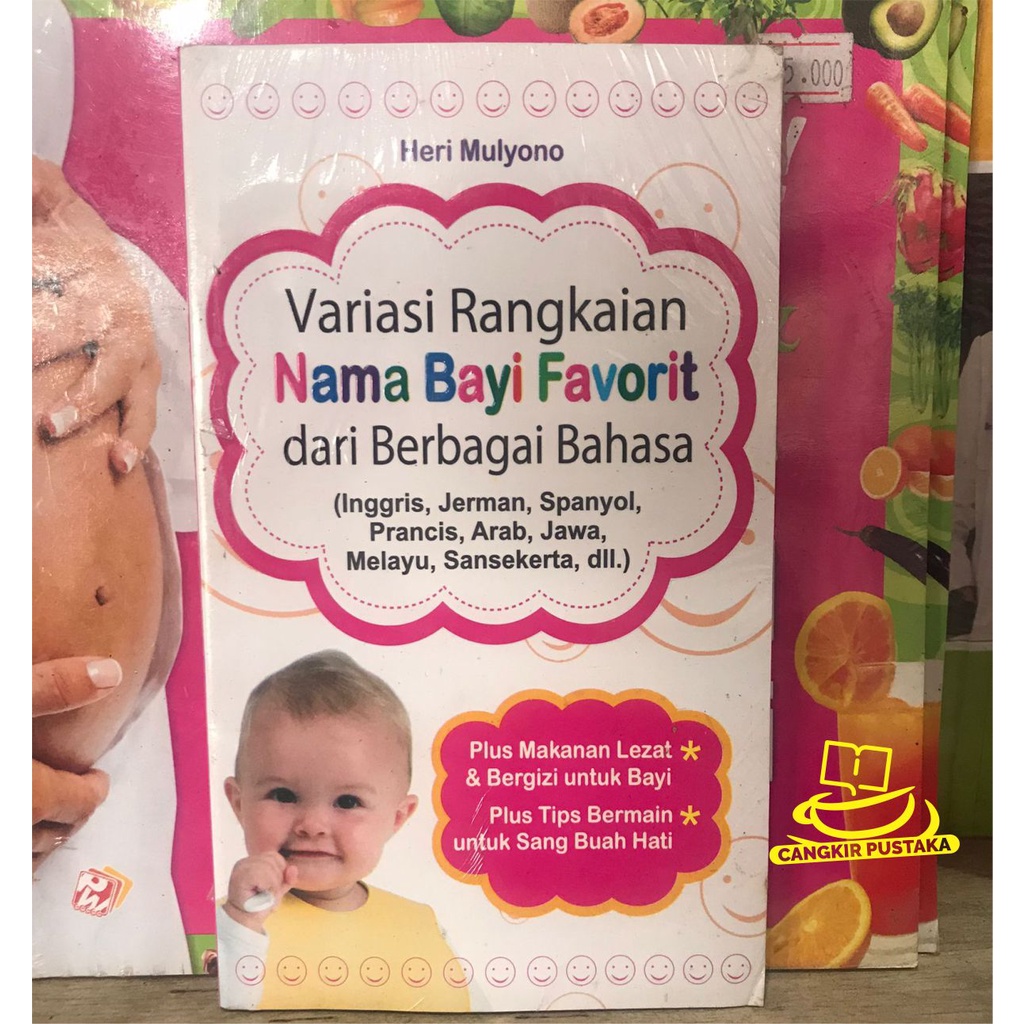Variasi rangkaian nama bayi favorit dari berbagai negara ( inggris, jerman, spanyol, prancis arab, j