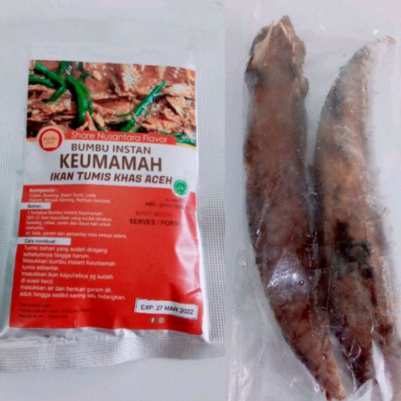

Bumbu Keumamah Alubu + Ikan Tongkol 120 g