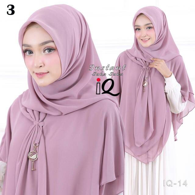 Khimar Instant Sukasuka ori IQ Hijab