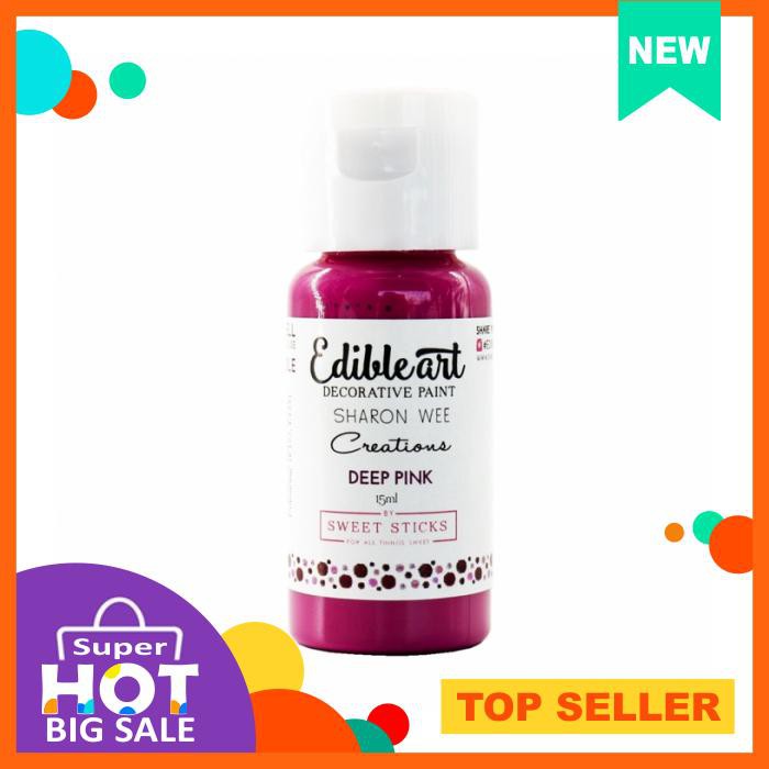 

Edible Art Paint X Sharon Wee Deep Pink