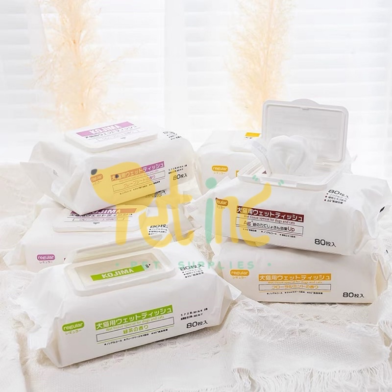 Kojima japan pet wipes isi 80 lembar