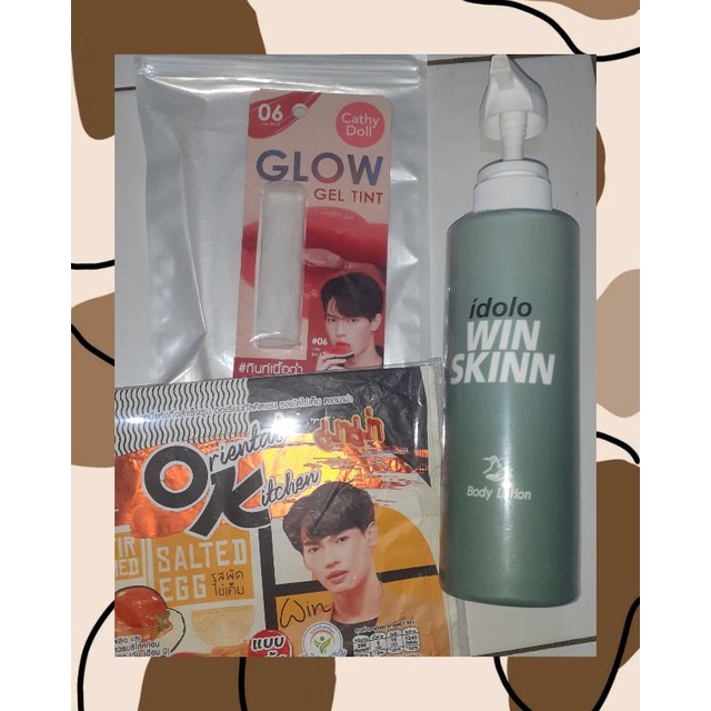 idolo win skinn + free packaging mama ok & cathy doll win metawin