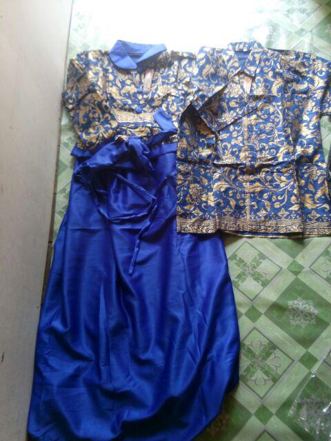 Wou Batik Couple Talitha Maura Couple - Sania Ruffle Batik Couple Ndoro Jowi Dnt Garansi - Kg015