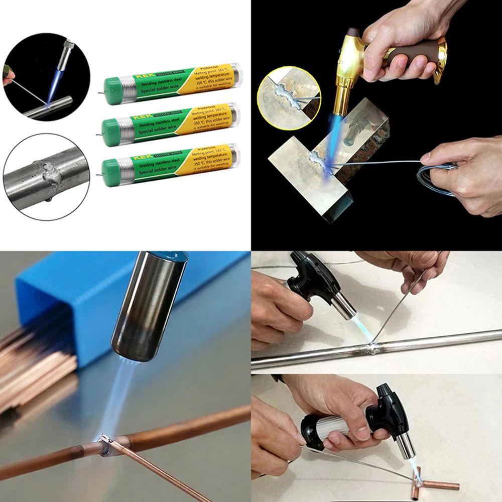 POPULAR Populer 2pcs Sn Wire Core Welding Pen Tube Alat Kawat