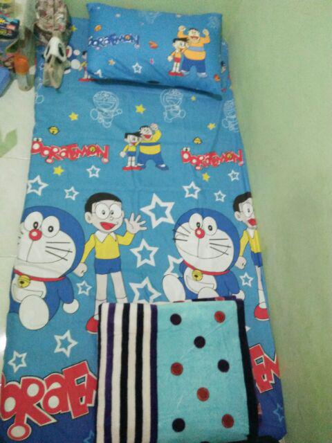 Set Sarung Bantal Dan Sarung Guling Karakter Anak