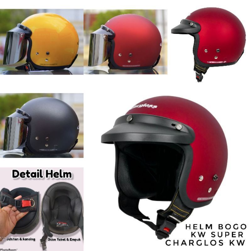 HELM BOGO POLOS SNI