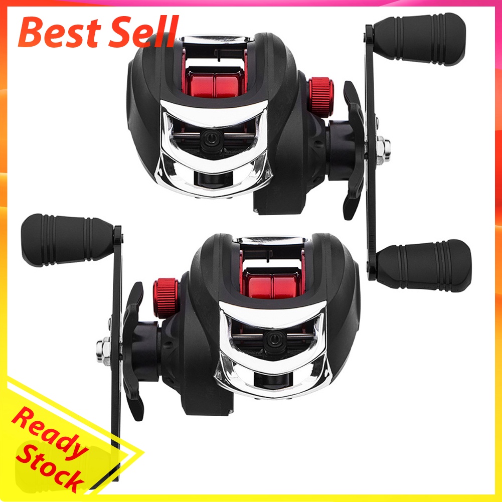 Metal Spool Baitcasting Reel 8kg Drag 7.2/1 High Speed Saltwater Fish Wheel