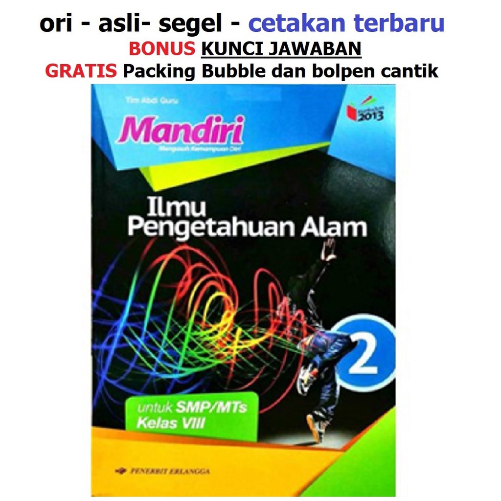 Buku Mandiri Ipa Smp Kelas 8 Viii K13 Soal Jawaban Kurtilas Shopee Indonesia