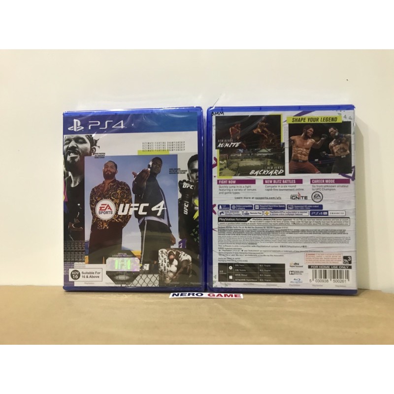 KASET BD PS4 UFC 4