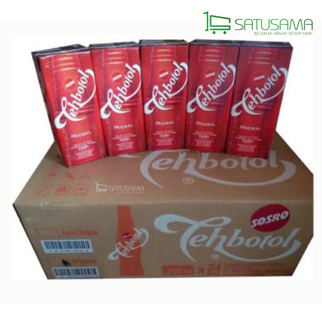 

TEH KOTAK SOSRO 330 ML Karton isi 24