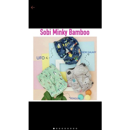 Pampers / clodi bayi merk sobi diapers bambo
