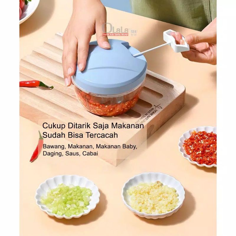 Speddy chopper / blender tarik tanpa listrik serbaguna