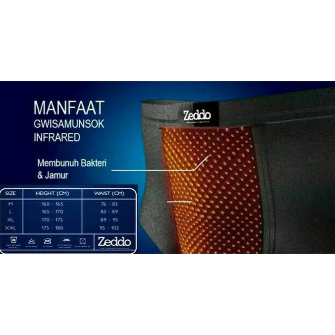 ZEDDO GOLD - CELANA DALAM KESEHATAN - TERAPI ALAT REPRODUKSI PRIA