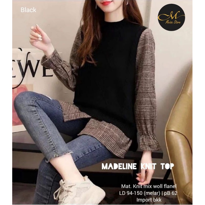 MADELINE KNIT TOP BY MEISA