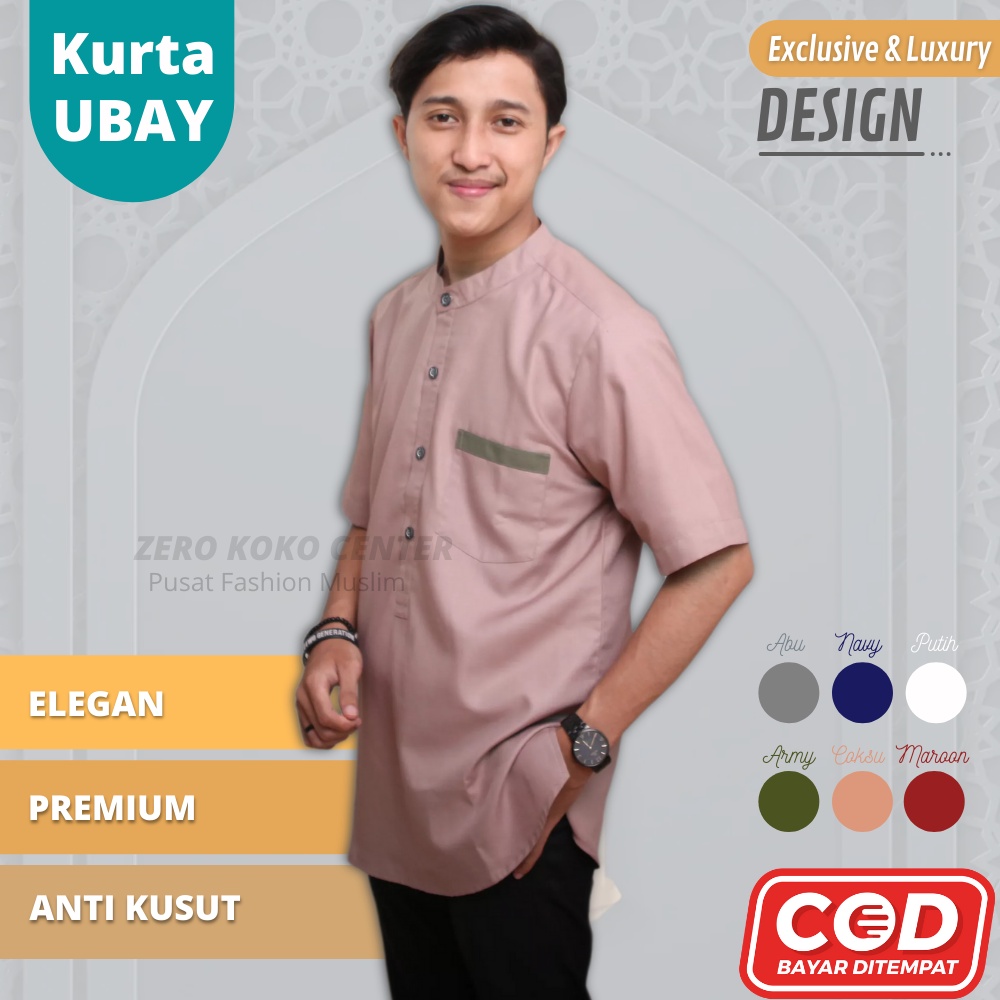 BAJU KOKO KOKOH KURTA QURTA PRIA LAKI2 LAKI-LAKI BAPAK2 CWO COWO CWOK AZZAHIR ARRA GUS AZMI BAHAN TO