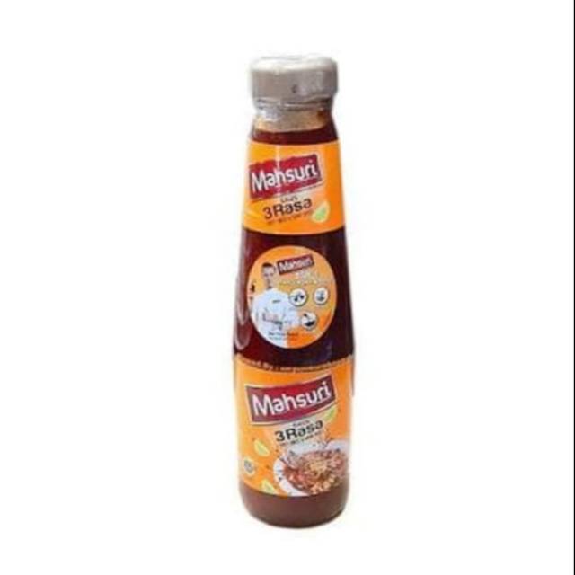 Mahsuri saus 3 rasa spicy sweet &amp; sour sauce botol 265 gram