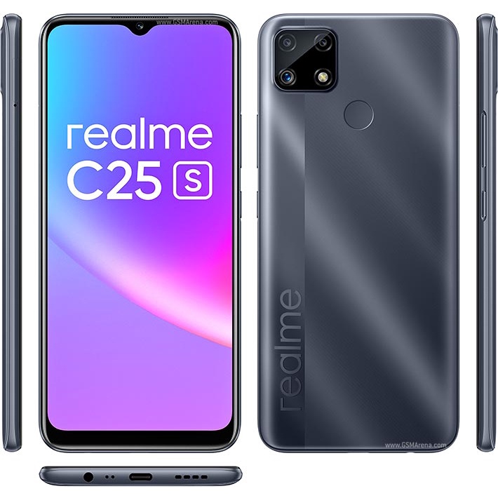 Realme C25s 4/128 Garansi 1 Tahun Resmi | Hp Baru Murah C25 S RAM 4GB ROM 128GB