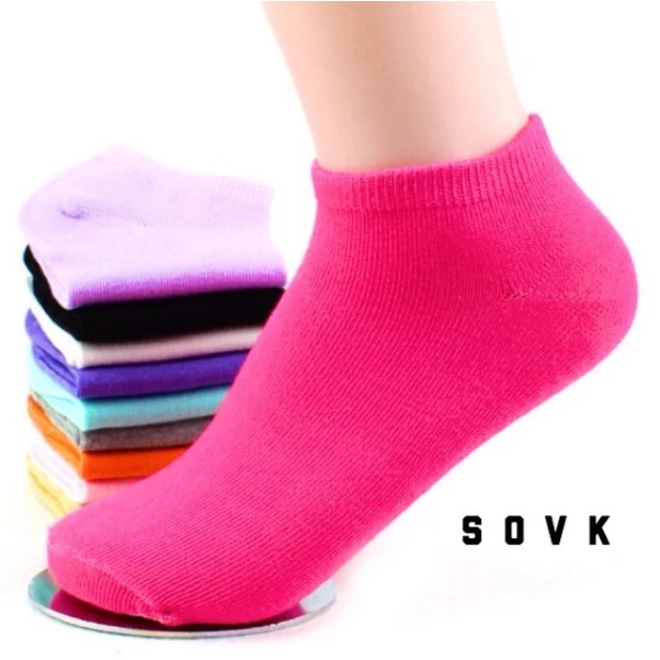 Kaos kaki polos semata kaki murah 1 pasang - Kaos Kaki Polos Pendek Unisex (ANKLE SOCKS)