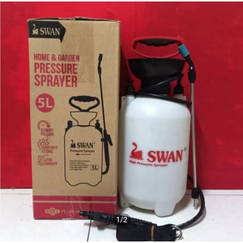 tangki semprot manual swan 5 liter hand sprayer