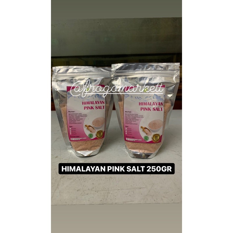 Garam Himalayan Pink Salt 1kg, 500gr, 250gr, 100gr