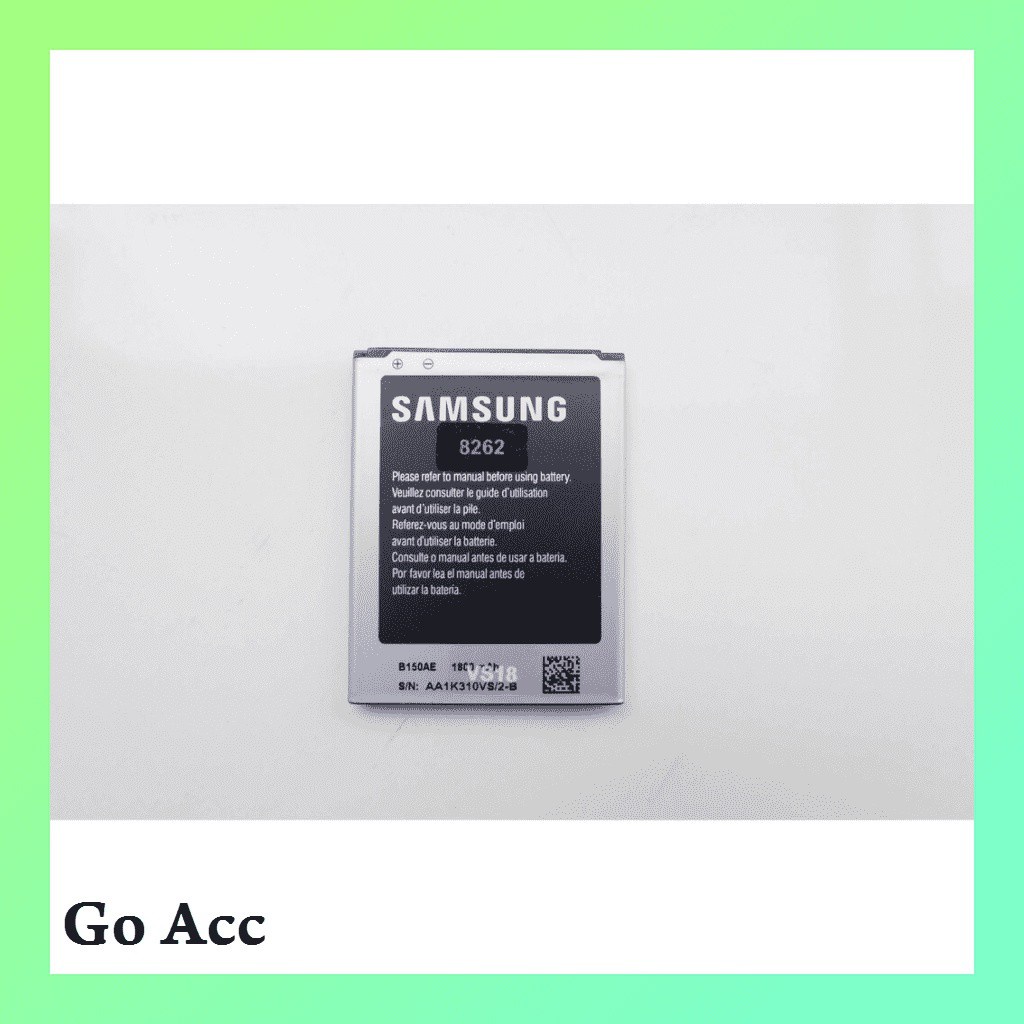 Baterai Battery Samsung Core 1/ I8262/ 8260/ G3502/ i8262