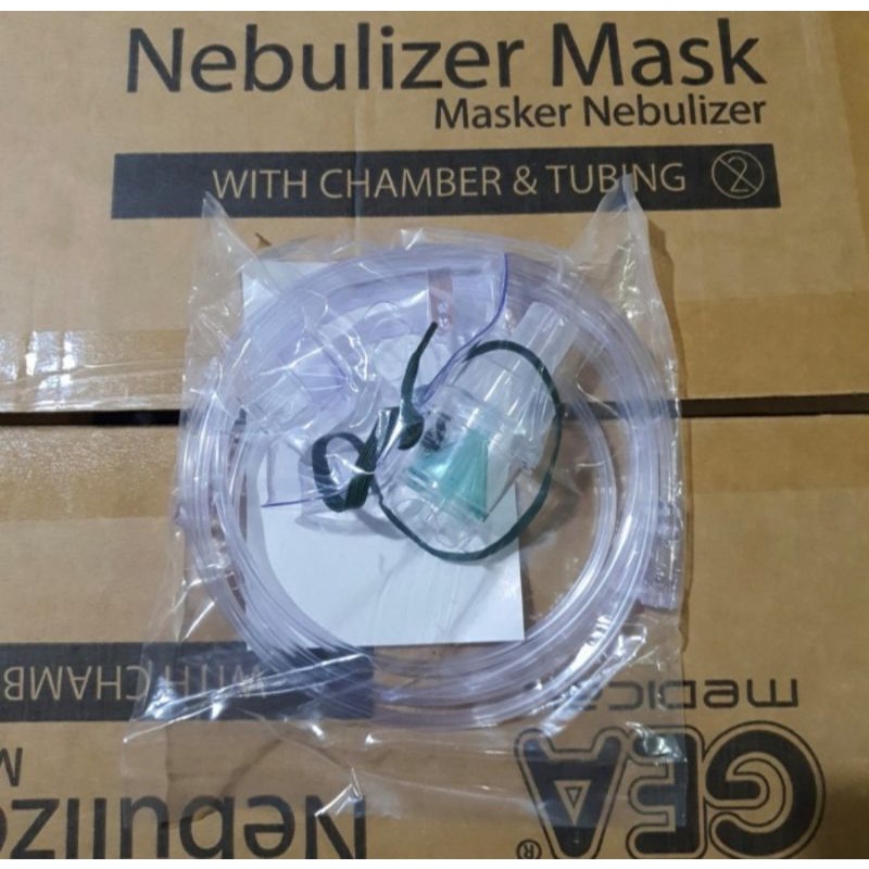 GEA Masker Nebulizer / Nebulizer Mask / Masker Nebuliser