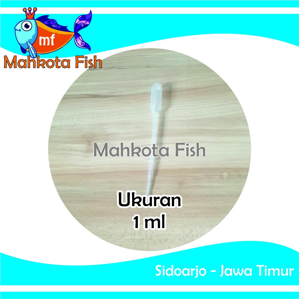 Pipet 1ml | Pipet Ikan Hias | Pipet Obat Ikan Cupang