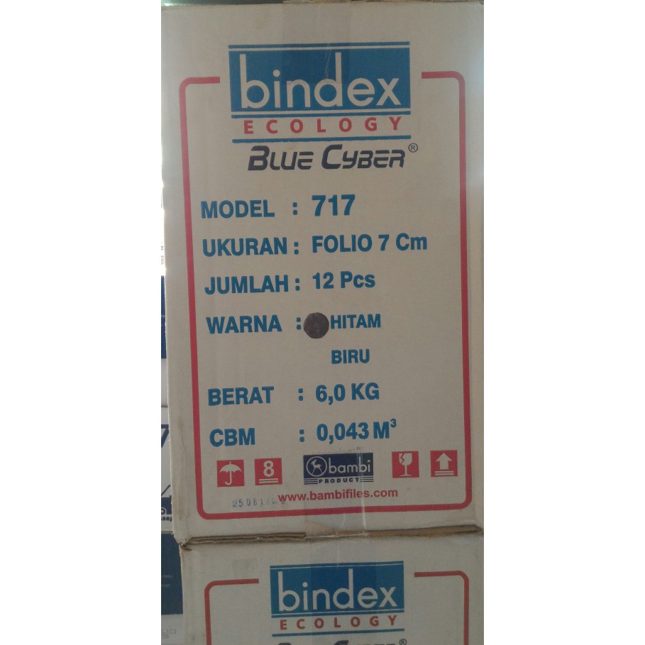 

Binder Loose Leaf - Binder Polos - Binder Plastik Ordner Bindex Blue Cyber Folio(717) Produk Terbaik