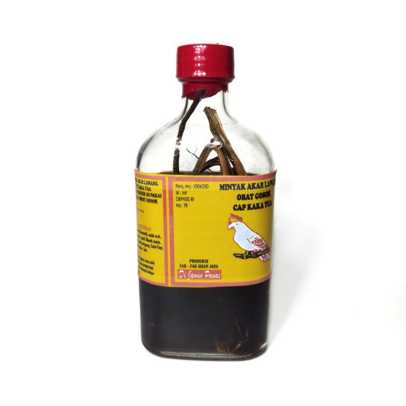 Minyak Gosok Akar Lawang Botol Besar Cap Kakak Tua