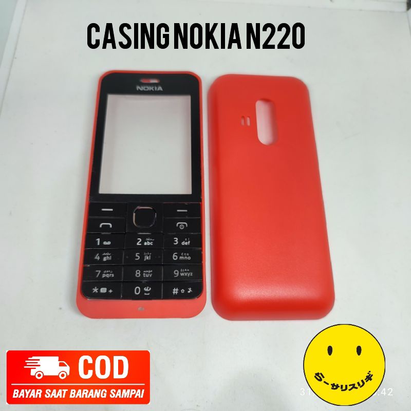CASING KESING NOKIA N220 / NOKIA N220 TUTUP DEPAN BELAKANG.