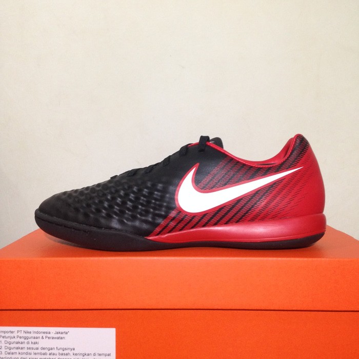 Onesport11 Sepatu Futsal Nike Magista X Onda II Black University Red 844413-061 Keren