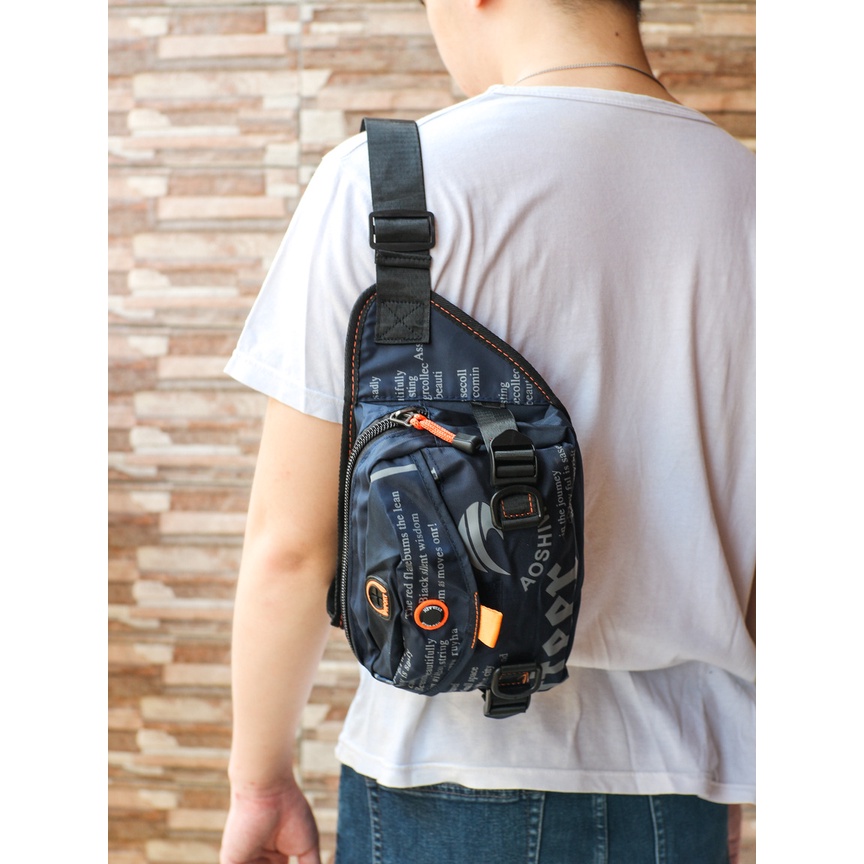 TAS SELEMPANG PRIA / WAIST BAG PRIA / TAS SEPEDA - SAM-02