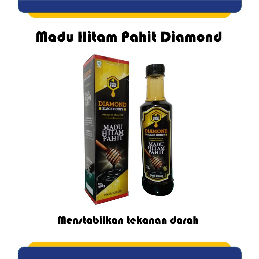 

Madu Hitam Pahit plus Popolis Diamond Black Honey Herbal