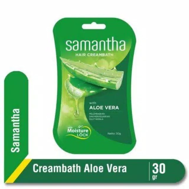 SAMANTHA Hair Creambath Aloe Vera Perawatan Rambut Sehat