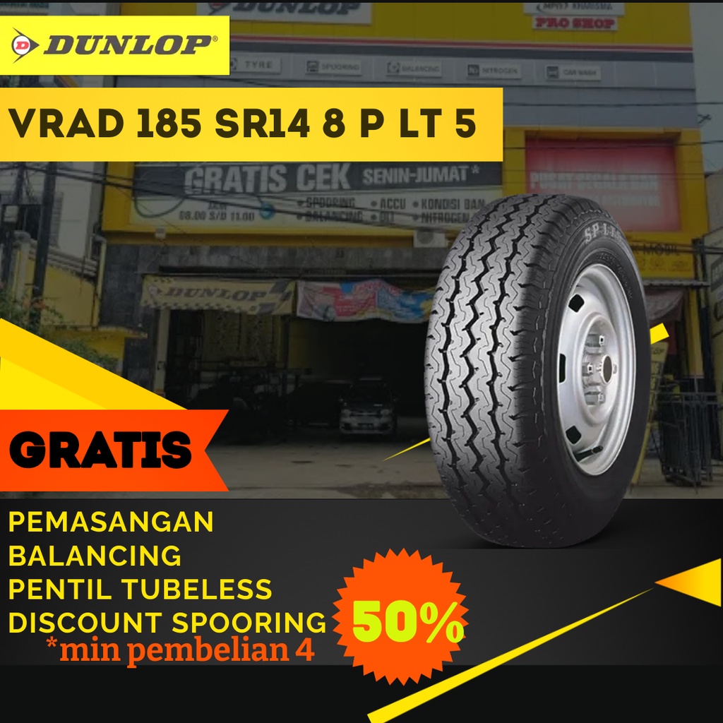 Jual Ban Mobil Dunlop Vrad Sr P Lt Pick Up Angkot Angkutan Umum Shopee Indonesia