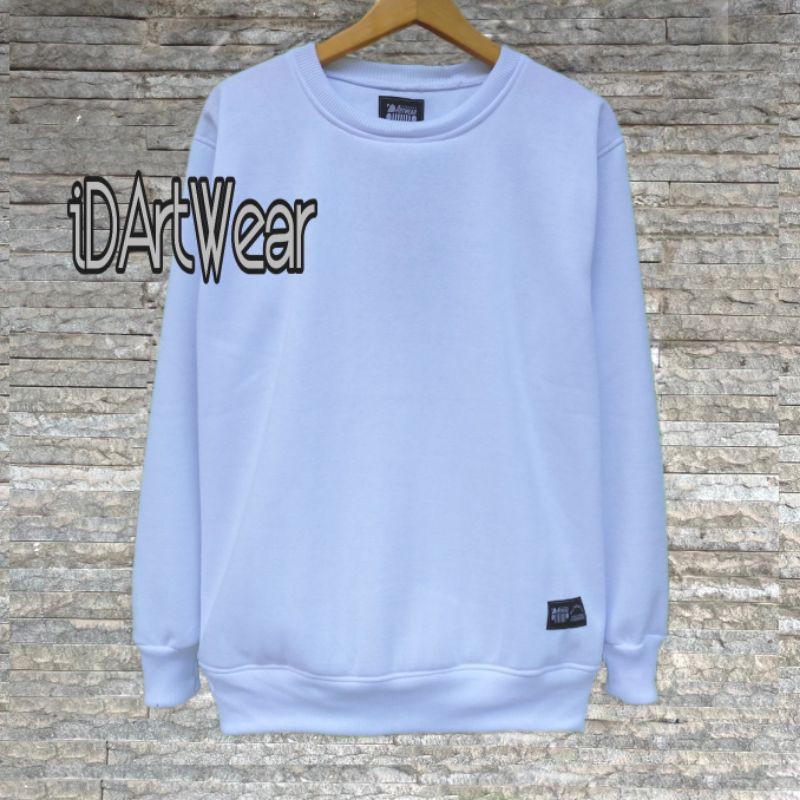 Sweater Crewneck Sweatshirt Polos SIZE M - XXL Cowok Cewek / Pria Wanita Terlaris-7