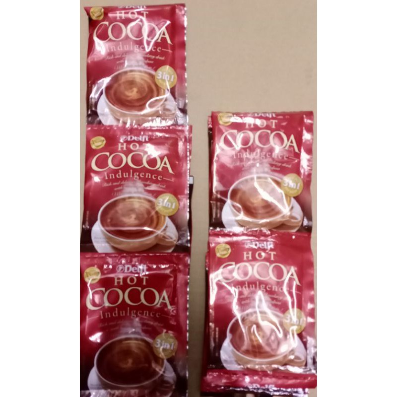 

Paket 5 pcs Delfi Hot Cocoa 125g in pcs