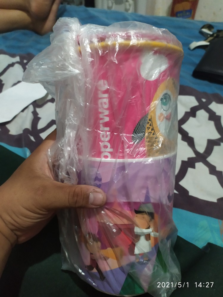 Owl / Birdie Canister Pink (1 Pcs) Toples Susu Tupwr