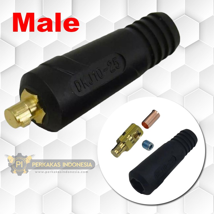 Jual Jack Konektor Penyambung Sambungan Kabel AC DC Female Conektor ...