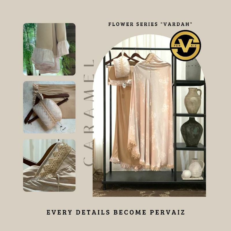 Mukena Silk Premium |By Pervaiz |Vardah Series