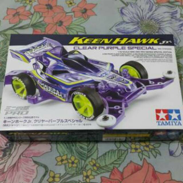 Tamiya mini 4WD Keen Hawk Jr Clear Purple Special # 95399