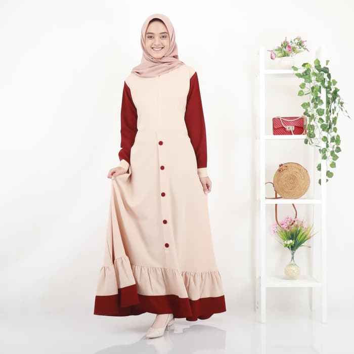 Baju Muslim Gamis Syar'i Melisa