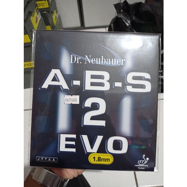 KARET TENIS MEJA DR NEUBAUER A.B.S 2 EVO ANTI SPIN ORIGINAL
