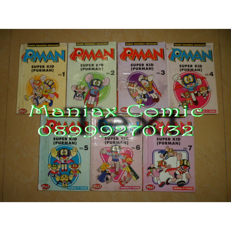 Komik Purman / P-Man 1-7 Tamat