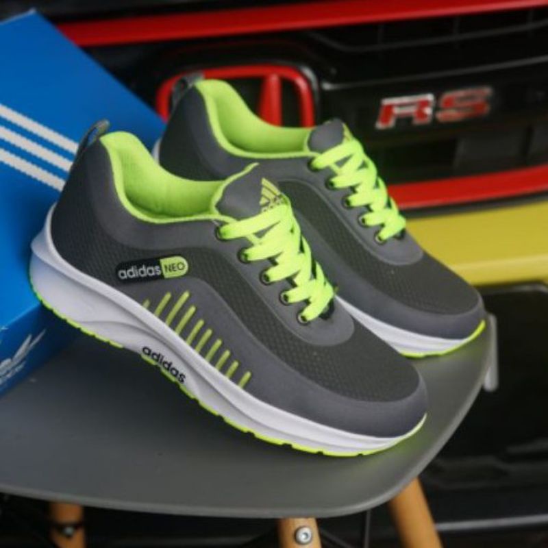 sepatu sport cewek/sepatu senam/sepatu joging-Hijau