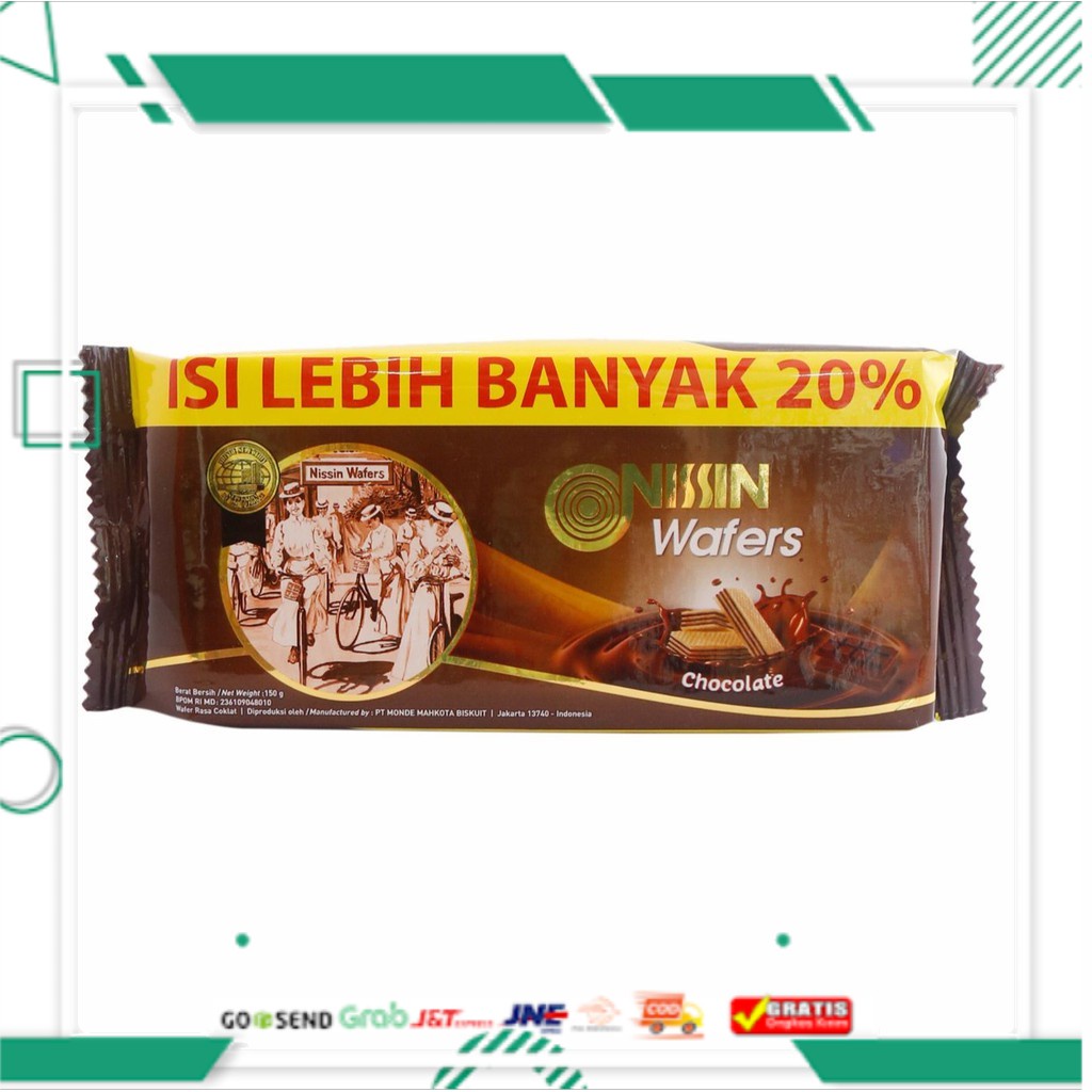 

Nissin wafer chocolate 125gr